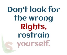 Wrong rights